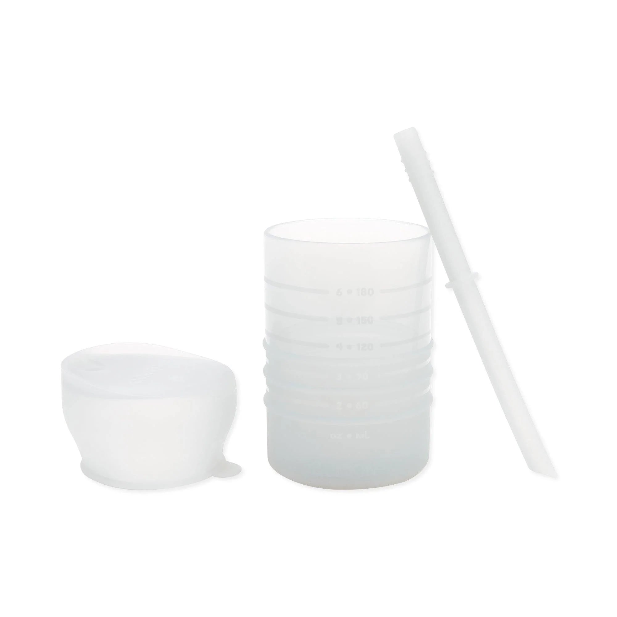 HOTUT Silicone Baby Straw Cup, 210ml/7oz Silicone Training Cup