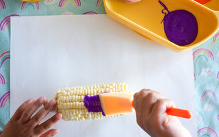 Painting With Veggies - An Autumn Craft 🎨