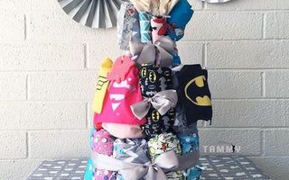 How to Build a Cloth Diaper Cake - Bumkins