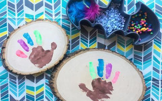 Let's Talk Turkey...Turkey Handprints - Bumkins