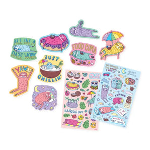 Scented Stickers, Sleepy Sloths