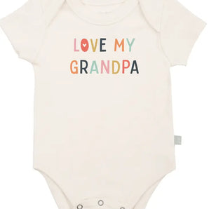 Organic Bodysuit, Love Grandpa