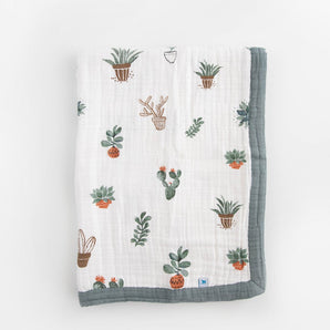 Cotton Baby Blanket, Prickle Pots