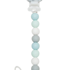 Lolli Gem Pacifier Clip, Blue Mint