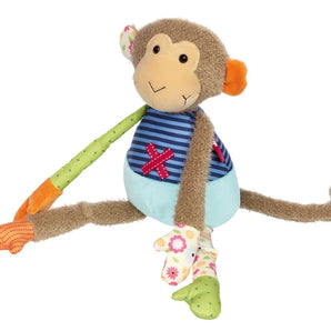 Plush, Patchwork Monkey