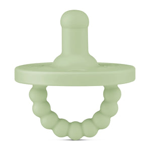 Round Pacifier and Teether, Sage