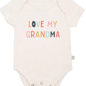 Organic Bodysuit, Love Grandma