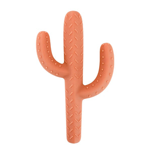 Cactus Teether Toy, Terracotta