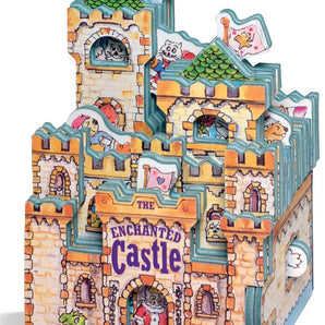 Enjoy Workman Publishers Mini House, Enchanted Castle Board Book, a colorful towered tale reminiscent of Sleeping Beauty.