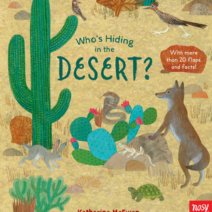 Who's Hiding in the Desert? Board Book