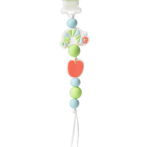 Beaded Pacifier Clip, Eric Carle Caterpillar