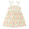 Emerson and Friends Sandy Seashells sundress features tie straps and a gathered waist for a breezy beachy look.