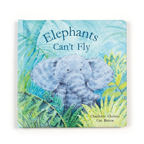 Jellycats Elephants Cant Fly is a delightful book with a cute elephant exploring the jungle, ideal for young readers.