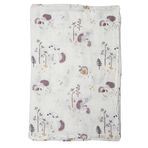 Muslin Swaddle, Hedgehogs