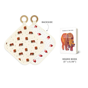 Brown Bear Lovey & Book Set