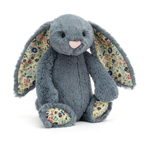 Jellycat, Blossom Bunny Dusky Blue Medium