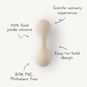 Silicone Rattle, Dried Thyme