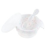 Silicone First Feeding Set: Vanilla Sprinkle