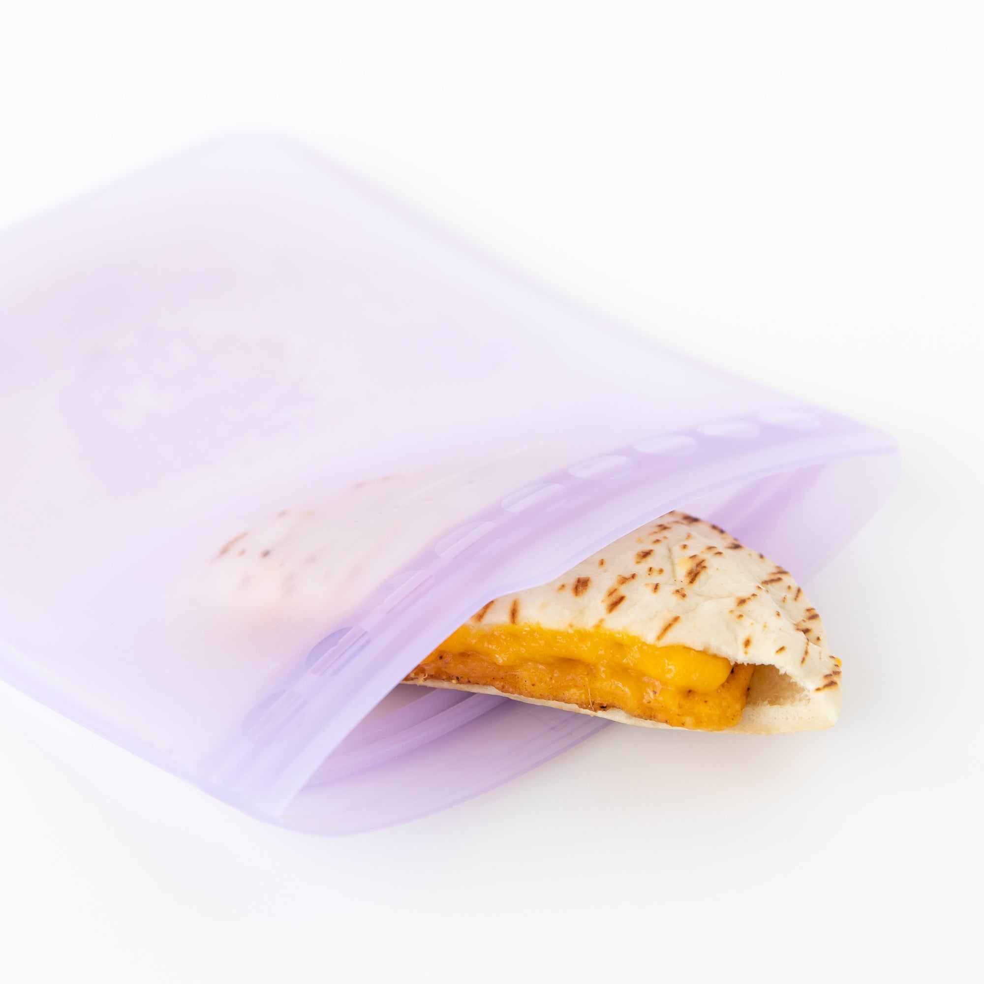 Bumkins - 2pk Silicone Flat Reusable Bag, Lavender