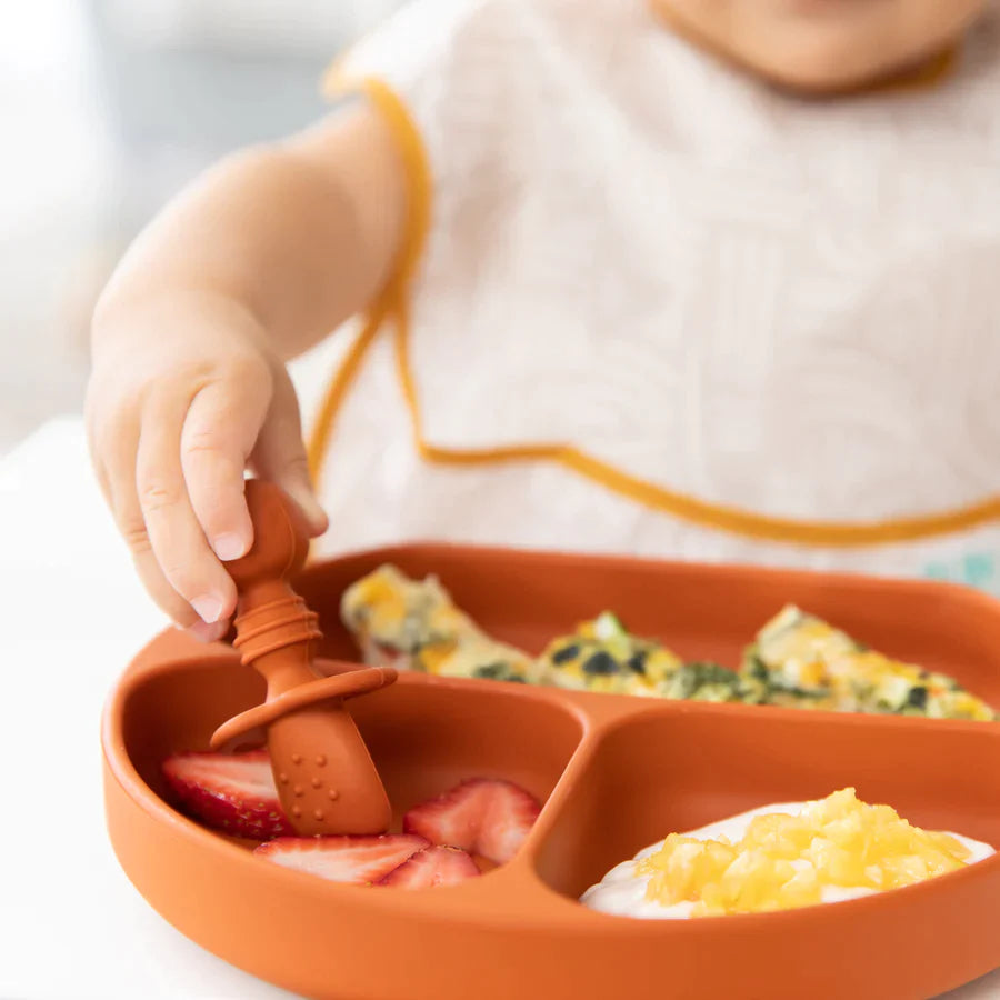 Daily Kitchen daily kitchen baby feeding supplies 8 piece set - toddler  plates and bowls set silicone baby feeding set for weaning - baby e