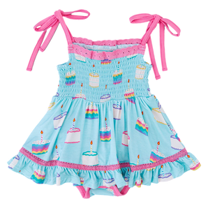 Harlow Smocked Birdie Twirl