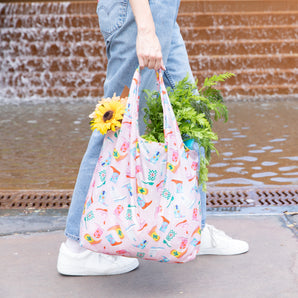 Packable Tote Bag: Boots