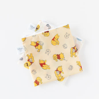 Reusable Snack Bag, Large 2 Pack: Pooh Bear and Friends - Bumkins