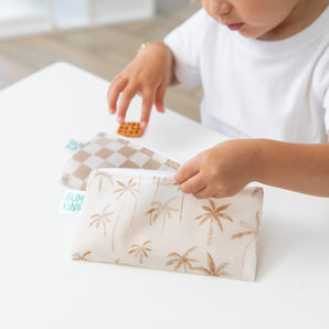 Reusable Snack Bag, Small 2 Pack: Palm Check
