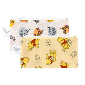 Reusable Snack Bag, Small 2 Pack: Pooh Bear and Friends - Bumkins