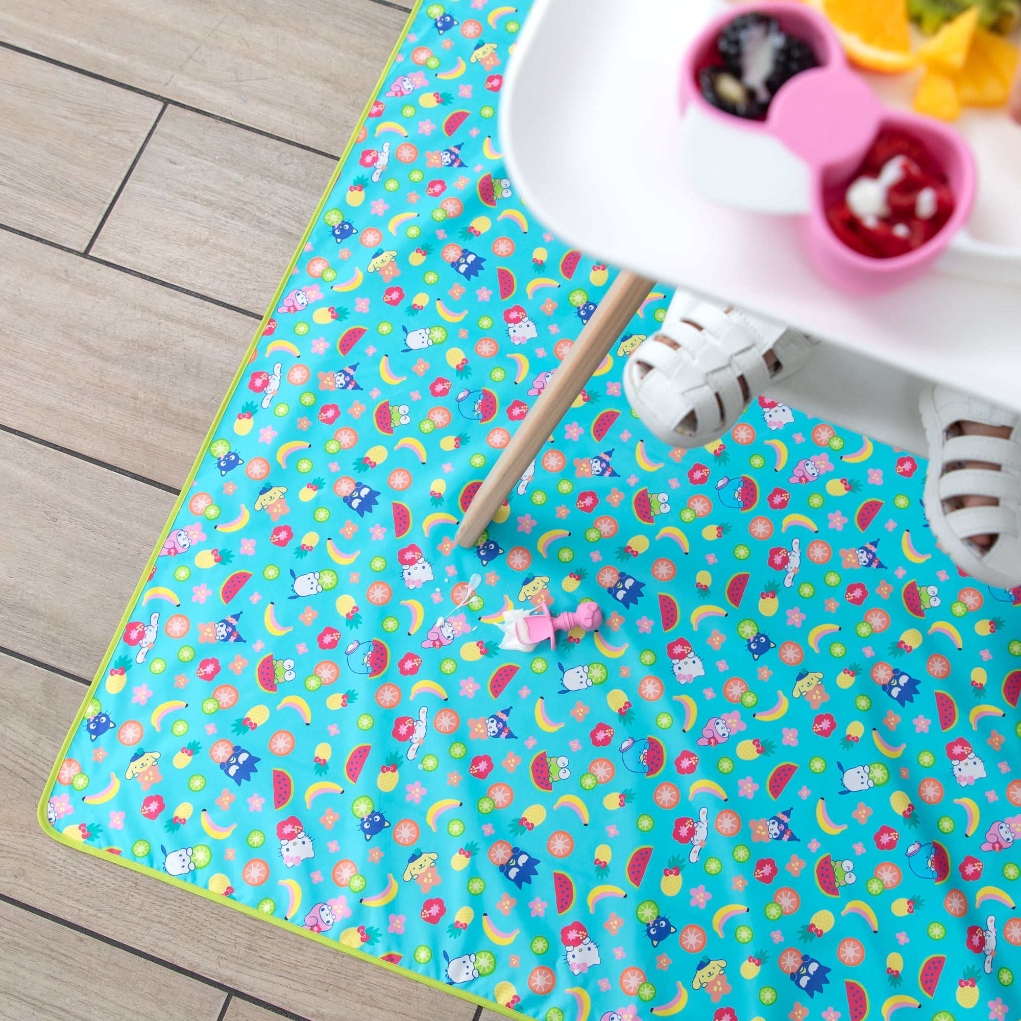  READY 2 LEARN Messy Mat - Splat Mat for Kids - Protect Tables  and Floors - Waterproof - Reusable and Lightweight - 60”L x 60”W : Baby