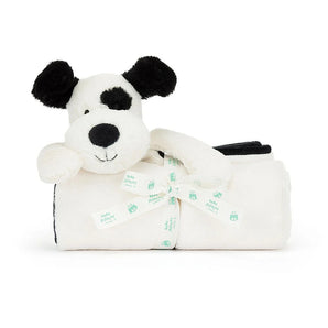 Jellycat, Blankie Black & Cream Puppy