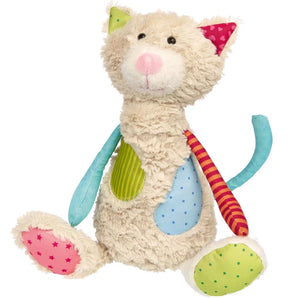 Plush, Patchwork Cat