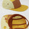 Storied Hats Lil Hat, Desert Sunset: yellow & brown cap with abstract brim patterns, adjustable strap, and quick-drying fabric.