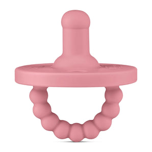 Round Pacifier and Teether, Rose