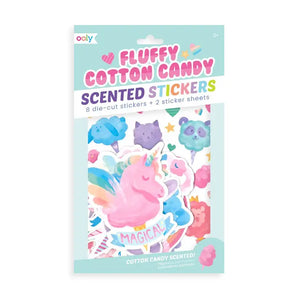 Scented Stickers, Fluffy Cotton Candy