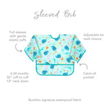 Sleeved Bib: Ocean Life - Bumkins