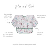 Sleeved Bib: Floral - Bumkins