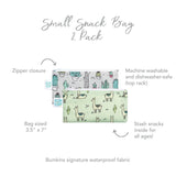 Reusable Snack Bag, Small 2-Pack: Cacti & Llamas - Bumkins