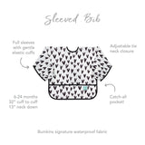 Sleeved Bib: Hearts - Bumkins