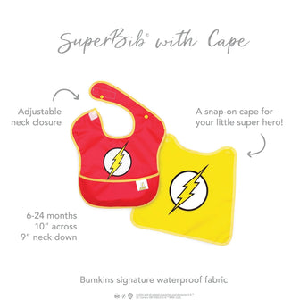 Caped SuperBib: The Flash - Bumkins