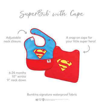 Caped SuperBib: Superman - Bumkins