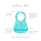 Silicone Bib: Ocean Life - Bumkins