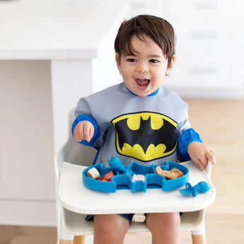 Sleeved Bib: Batman - Bumkins