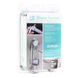 Bumkins Cloth Diaper Sprayer: adjustable spray pressure, perfect for cloth diapering. Includes product description and image.