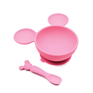 Silicone First Feeding Set: Minnie Mouse - Bumkins