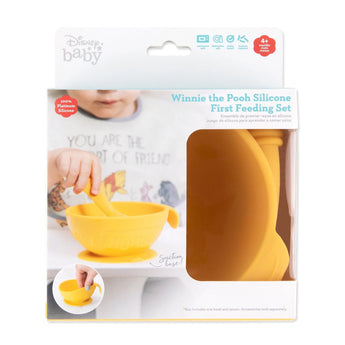 Silicone First Feeding Set: Winnie the Pooh - Bumkins