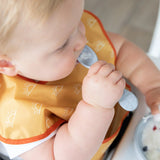 Silicone First Feeding Set: Gray - Bumkins