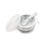 Silicone First Feeding Set: Marble - Bumkins