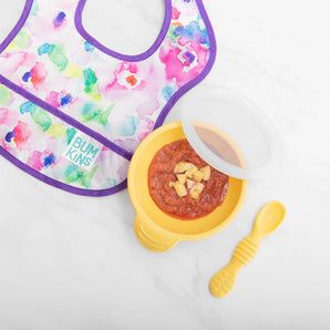 Silicone First Feeding Set: Pineapple - Bumkins