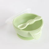 Silicone First Feeding Set: Sage - Bumkins